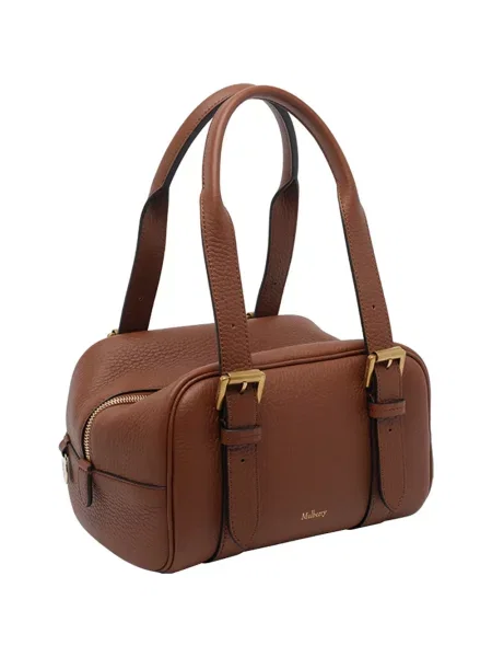 Geanta de piele Mulberry din piele mini maro