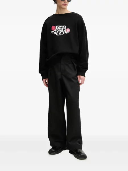 Hanorac Fiorucci cu imagine negru