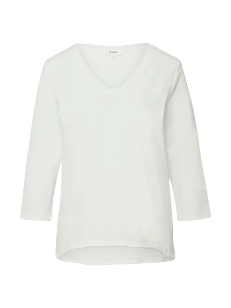 S.Oliver Tricou alb