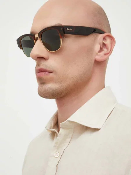 Ray-Ban ochelari de soare negru maro