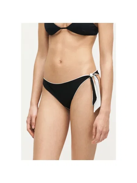 Max Mara Beachwear figi kąpielowe dwustronne SELLA czarne