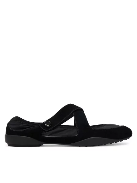 Balerinke Tory Burch Romy Sport Mary Jane črna
