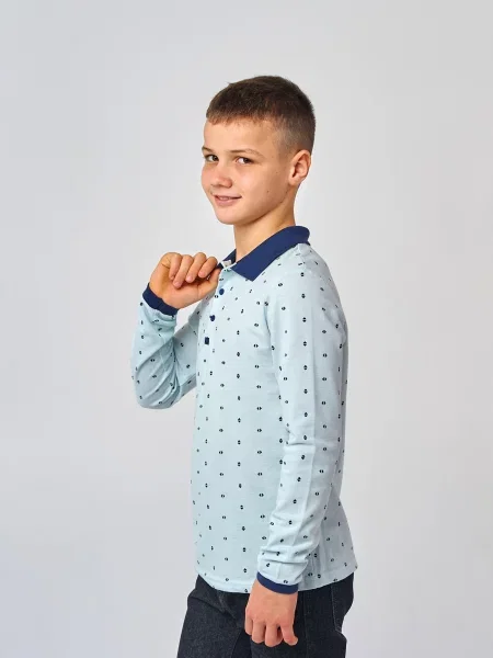 Дитяче Поло SMIL білий
