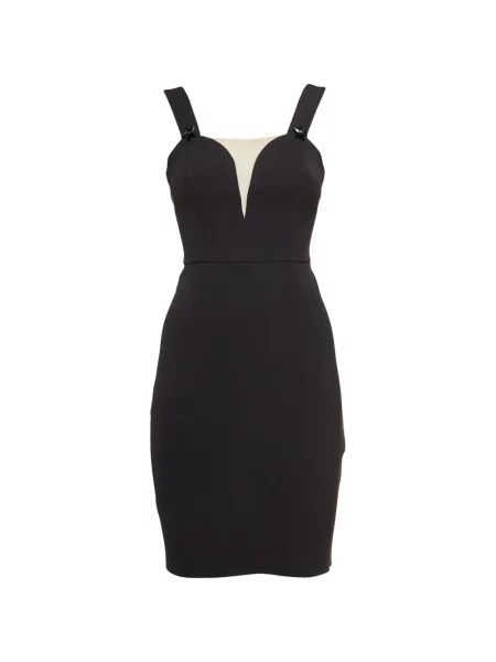Rochie tip creion Elisabetta Franchi din crep negru