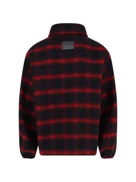 Geacă Balenciaga în carouri negru