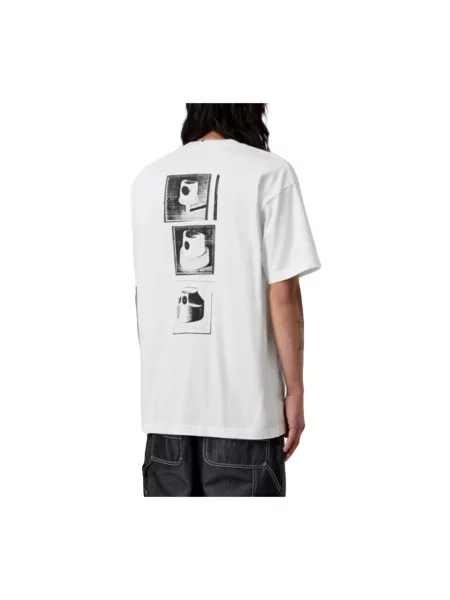 T-shirt Carhartt WIP S/S Caps T-Shirt UNISEX White XS biała
