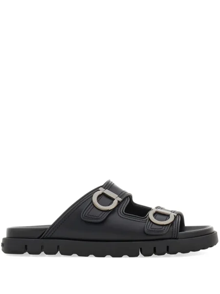 Sandale Ferragamo din piele negru