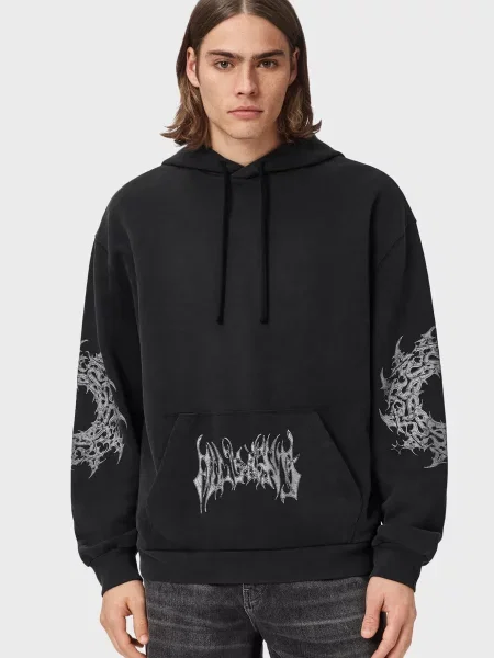 Худі Allsaints чорне