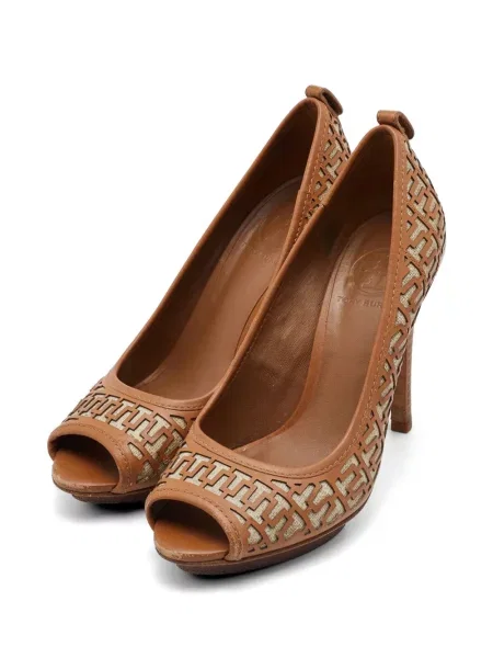 Pantofi cu toc Tory Burch maro