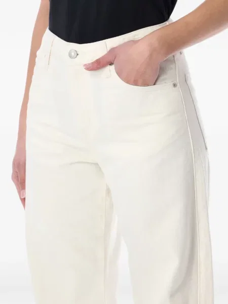 Kožené džínové šortky Levi's s oděrkami modré