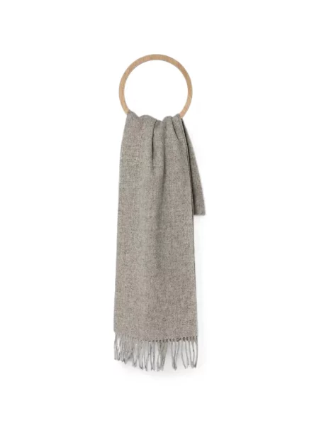 Fular Barbour cu franjuri gri