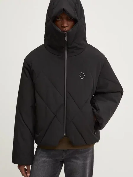 A-COLD-WALL* geacă Shiro Hooded Puffer Jacket barbati de iarna negru