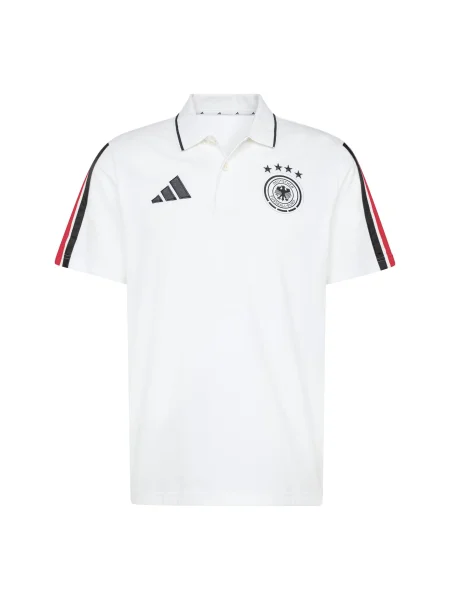 ADIDAS PERFORMANCE Tricou funcțional DFB DNA POLO' alb