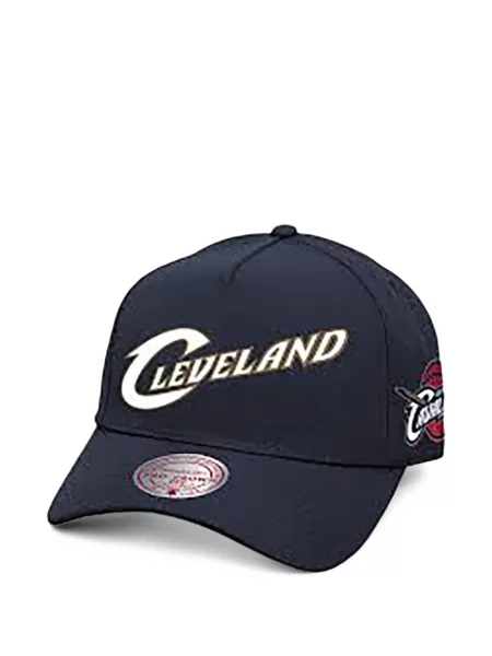 Șapcă Mitchell & Ness cu autograf albastru