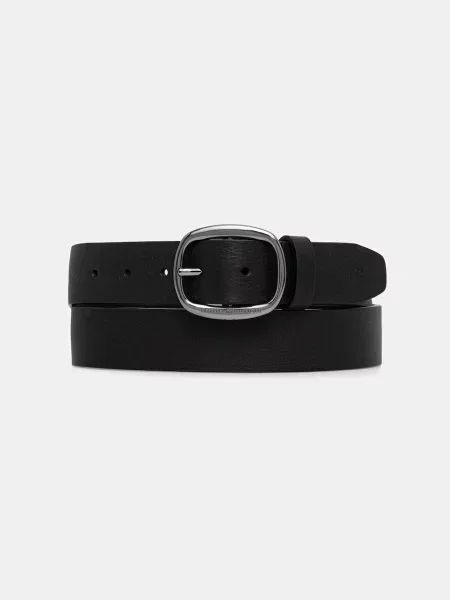 Tommy Hilfiger curea pentru bărbați din piele negru