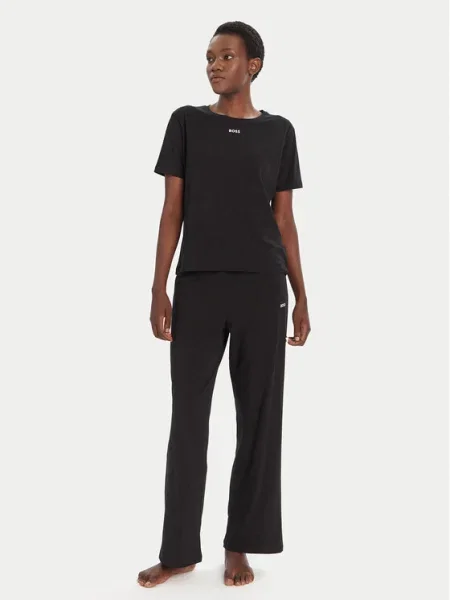BOSS Pijama negru