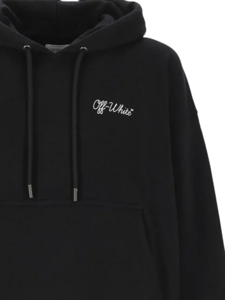 Hanorac cu glugă Off-white alb