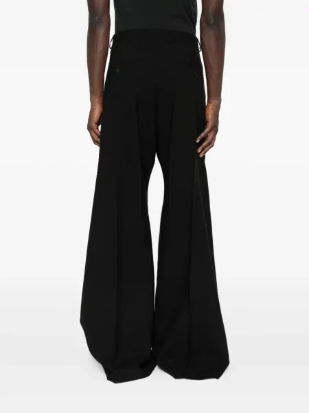 Pantaloni Rick Owens de lână negru