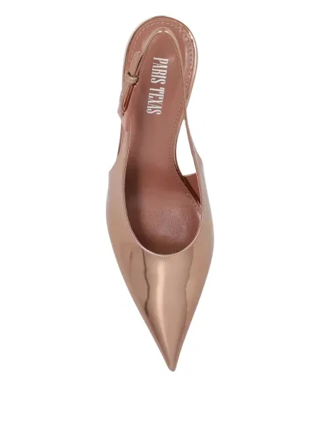 Pantofi cu toc Paris Texas slingback roz