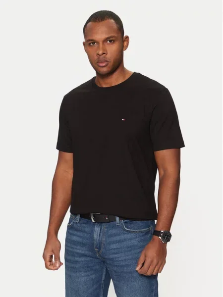 Tommy Hilfiger T-Shirt Essential czarny