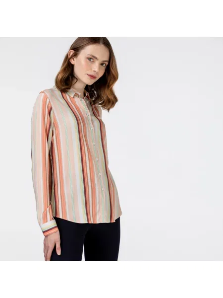 Рубашка Lacoste розовая