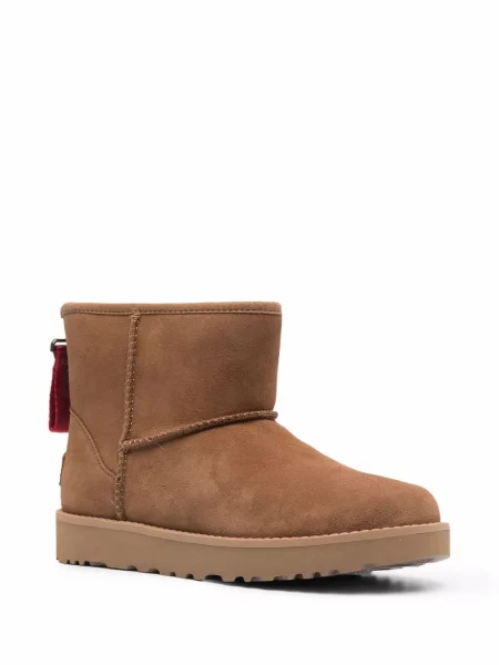 Cizme scurte Ugg din piele de căprioară