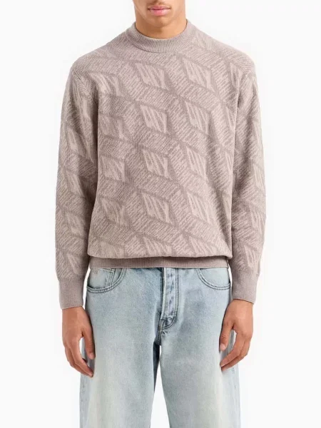 Джемпер Armani Exchange бежевий