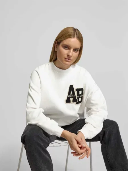 Anine Bing Miles bluza oversize biała