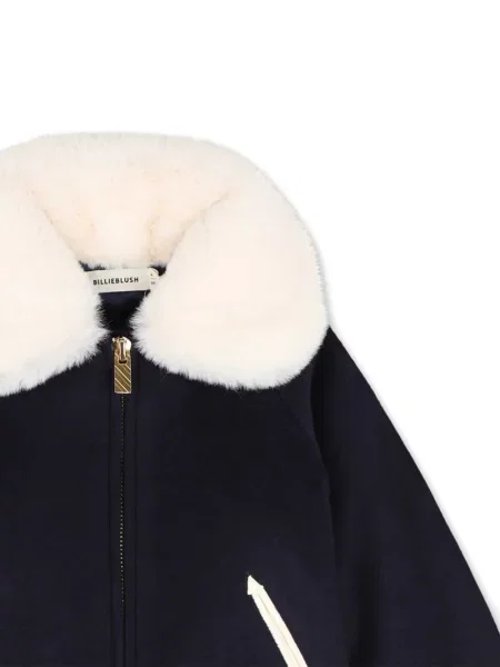 Kurtka bomber dziecięcy Billieblush niebieski