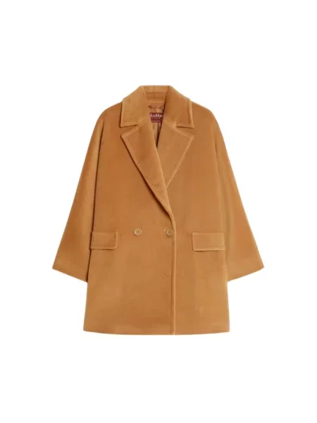 Płaszcz Max Mara Studio wełniany beżowy