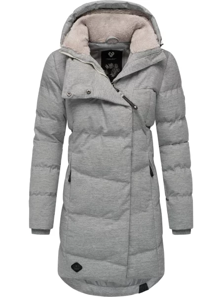 Ragwear Palton de iarnă Pavla argintiu gri