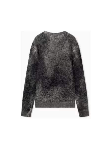 Sweter Emporio Armani wełniany szary
