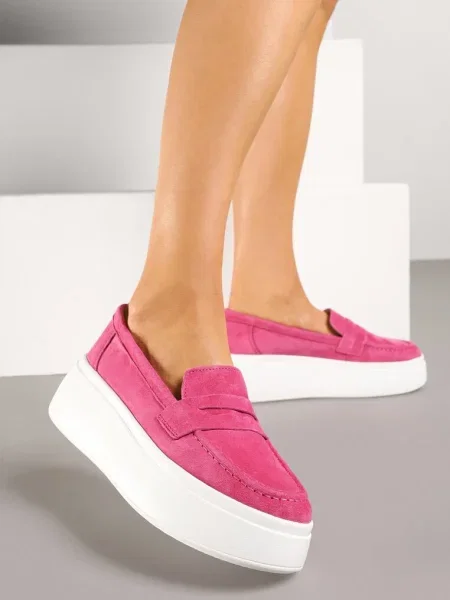 Pantofi casual Nilovira Fucsia roz