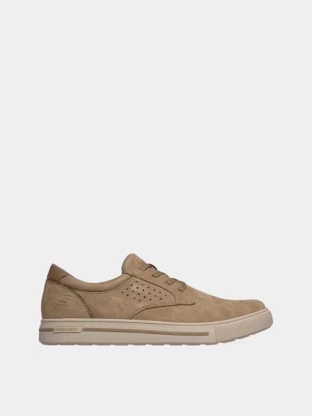 Кожаные кеды Skechers