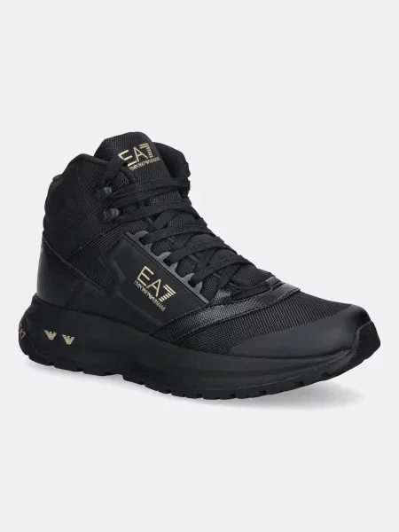 Sneakerși Ea7 Emporio Armani negru