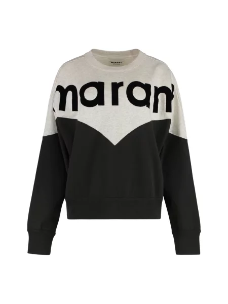 Aksamitna bluza Isabel Marant Etoile szara