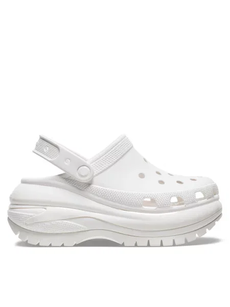 Klapki Crocs białe