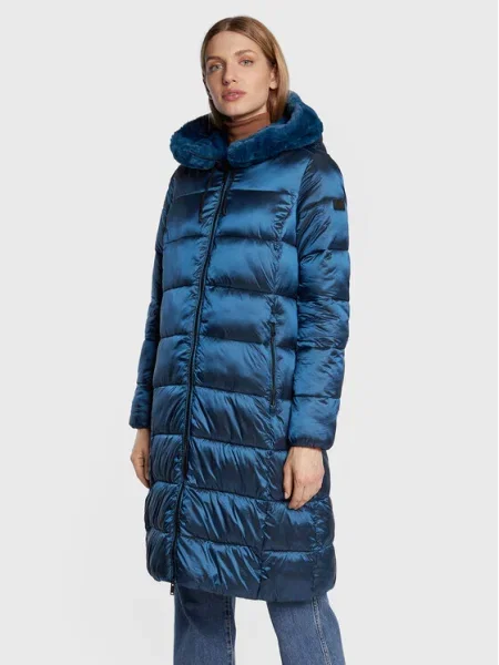 Geacă cu puf Cmp albastru