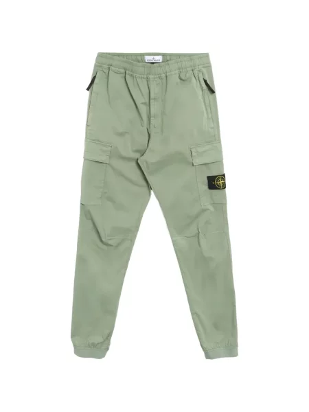 Cargo hlače Stone Island kamenje zelena