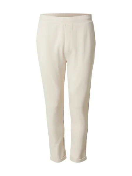 DAN FOX APPAREL Pantaloni Falk murdar alb