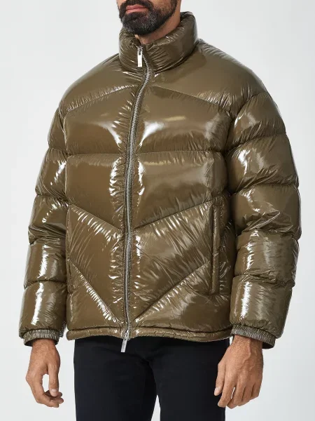 Пуховик Armani Exchange хаки