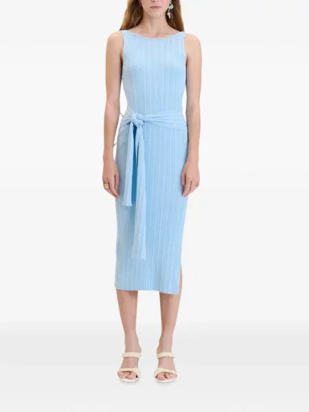 Reversibil rochie midi Ph5 tricotate albastru