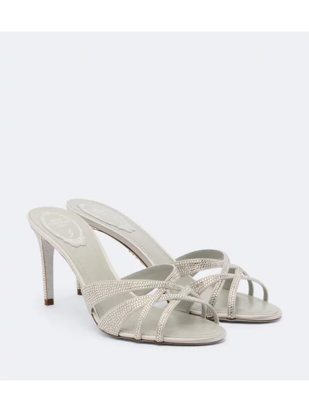 Papuci tip mules Rene Caovilla