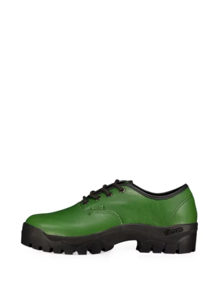 Oxford Vans din țesătură twill verde