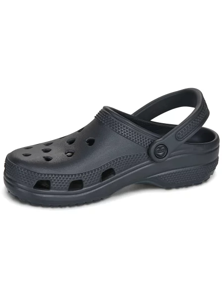 Szív mintás klasszikus félcipő Crocs fekete