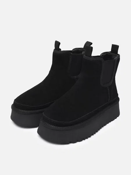 Замшеві Чоботи YUKI чорний