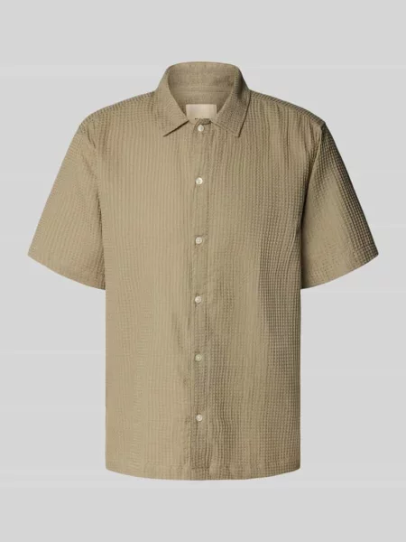 Koszula casualowa o kroju regular fit z czystej bawełny Only & Sons czarna