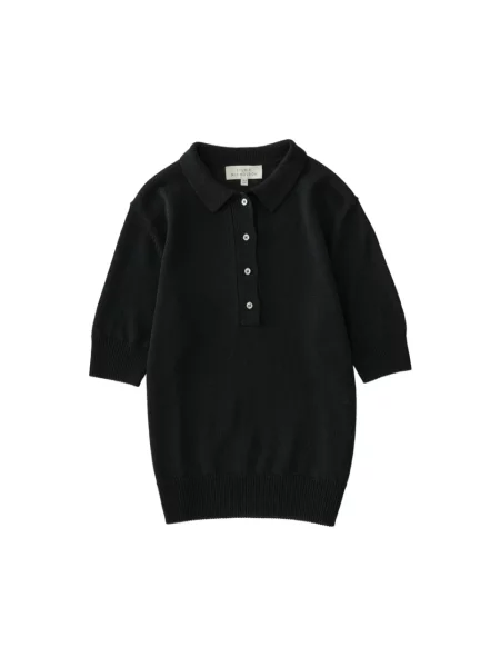 Dzianinowy sweter Studio Nicholson czarny