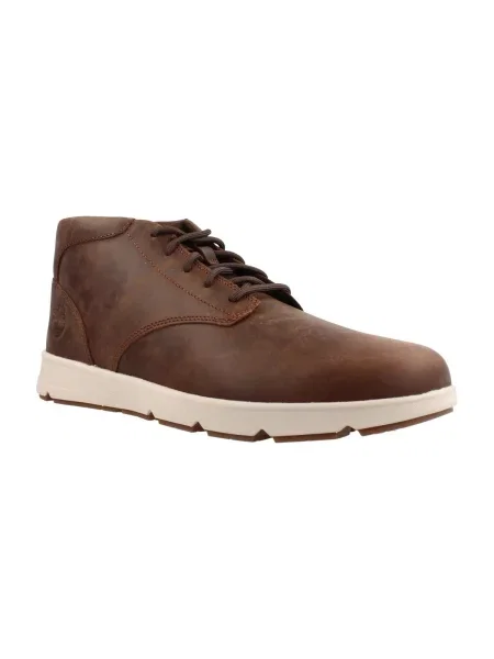 Pantofi Timberland din dantelă maro