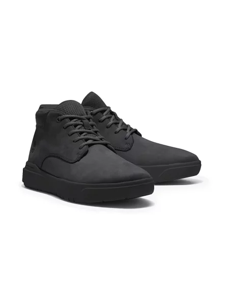Botki Timberland skórzane czarne